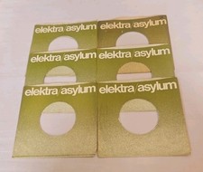 45 RPM 7" RECORD SLEEVES CO. SLEEVE 6 PACK SEE PHOTOS Elektra/Asylum SLV334