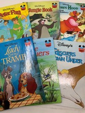 Lot of 7 Walt Disneys Wonderful World of Reading Children's Book Bundle Hardback