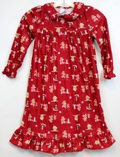 NWT 2007 Gymboree Gingerbread Cookie Girls Nightgown Pajamas PJ sz 6 Winter Xmas