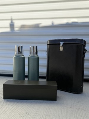 USA VINTAGE Aladdin ピクニックセット 水筒二点 Vintage 1970's Aladdin Double A944B Stanley Thermos Picnic Set W