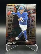 2025 Panini Prizm - Fireworks Jaxson Dart #6 (RC)
