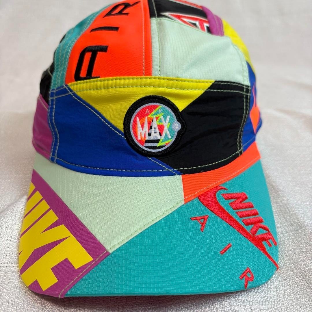 帽子 NIKE airmax atmos cap Nike × Atmos Patchwork Cap Hat Colorful One Size Air Max