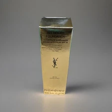 YSL All Hours Foundation BD50 Warm Honey 0.84oz New