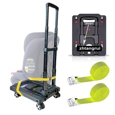 Car Seat Dolly for Airport, Yellow