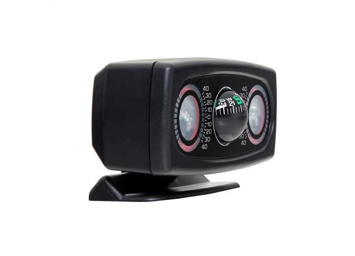 Smittybilt 791006 Inclinômetro II Para Jeep Gráfico Com Bússola Preto - Imagem 3 de 4