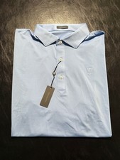 NWT MEN'S TURTLESON PALMER POLO, SIZE: XL, COLOR: LUXE BLUE (M10.12)