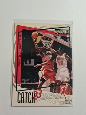 Michael Jordan #194 Catch 23 1997-98 Upper Deck Collector's Choice Chicago Bulls