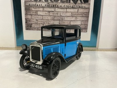 1:18 RICKO AUSTIN 7 DC LUXE SALON BLUE ON BLACK