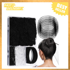 Hair Nets for Buns Invisible Hairnets U-shaped Bobby Pins Hair Bun Maker for