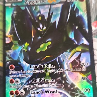 The Pokemon Company Zygarde EX 054A/124 Alternate Art EX Holo Promo ENG HP190