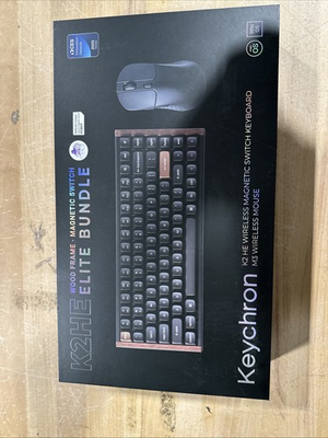 #ad #ad Keychron K2 HE Wood Frame Wireless Magnetic Switch Keyboard Mouse Elite Bundle $89.99