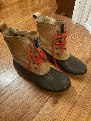 G.H. Bass & Co. Brown and Navy Lace-Up Duck Boots G.H. Bass & Co. | Shoes | Bass Womens Brown And Navy Duck  main image 2