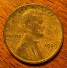 1927 Lincoln Wheat Cent Woody Improper Ally Mix Error Penny