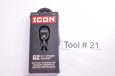 Icon 70449 - 14 Drive G2 2 58 Stubby Short Ratchet R1st