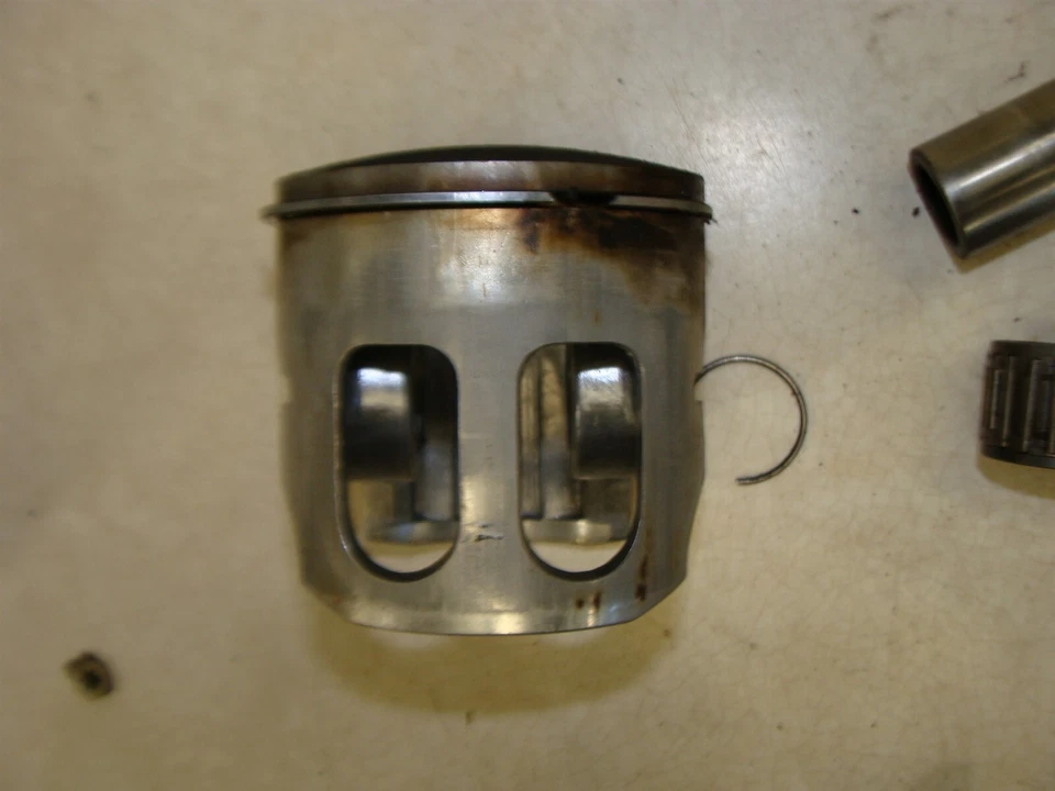 1976 RUPP NITRO 340 cylinder piston ring low miles NICE jug barrel G34BWR XENOAH - Image 3 of 4