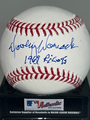 DOOLEY WOMACK SEATTLE PILOTS 1969 SIGNED OML BALL | eBay