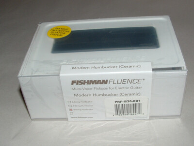 Fishman Fluence PRF-M38-CB1 8 String Modern Humbucker Ceramic 3 Voices BLACK