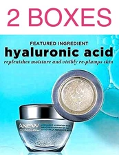 X2 Avon ANEW Clinical OVERNIGHT HYDRATION MASK 1.7 fl oz NOS Sleep Mask Set of 2