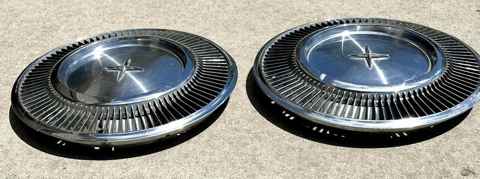 Cubiertas de rueda tapacubos Lincoln Continental Premier Town Car vintage OEM años 60-70 Foto 4 de 4