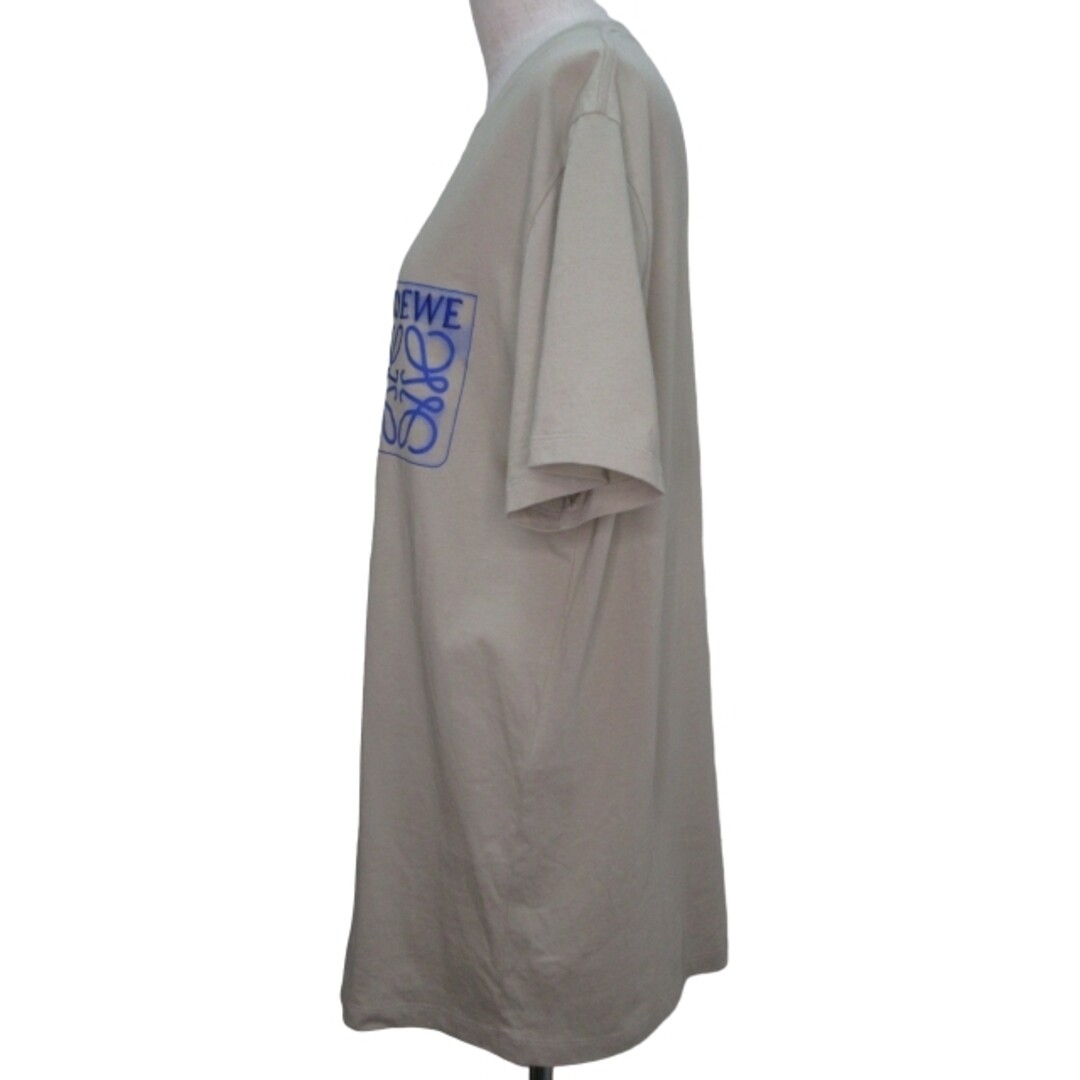 Loewe T-shirt Short Sleeve Anagram Logo Print Beige XL Loewe T-shirt Short Sleeve Anagram Logo Print Beige XL