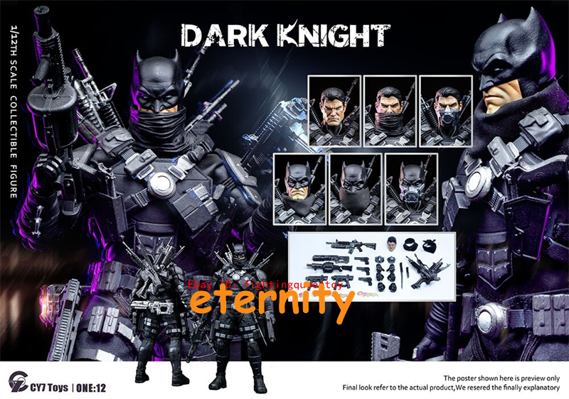 CY7 TOYS 1/12 ダーク ナイト 予約特典付き 未開封新品 CY7 Toys 1/12 Batman Dark Knight 6