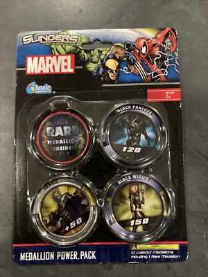 Marvel Slingers Medallion Blister Pack by Upper Deck Power Pack 