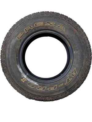 LT245/75R17 Presa AT-Pro II OWL 121 S Used 8/32nds