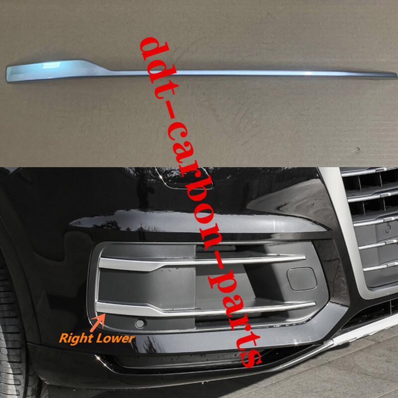 1Pcs For Audi Q7 2016-2019 Right Front Bumper Fog Light Cover 