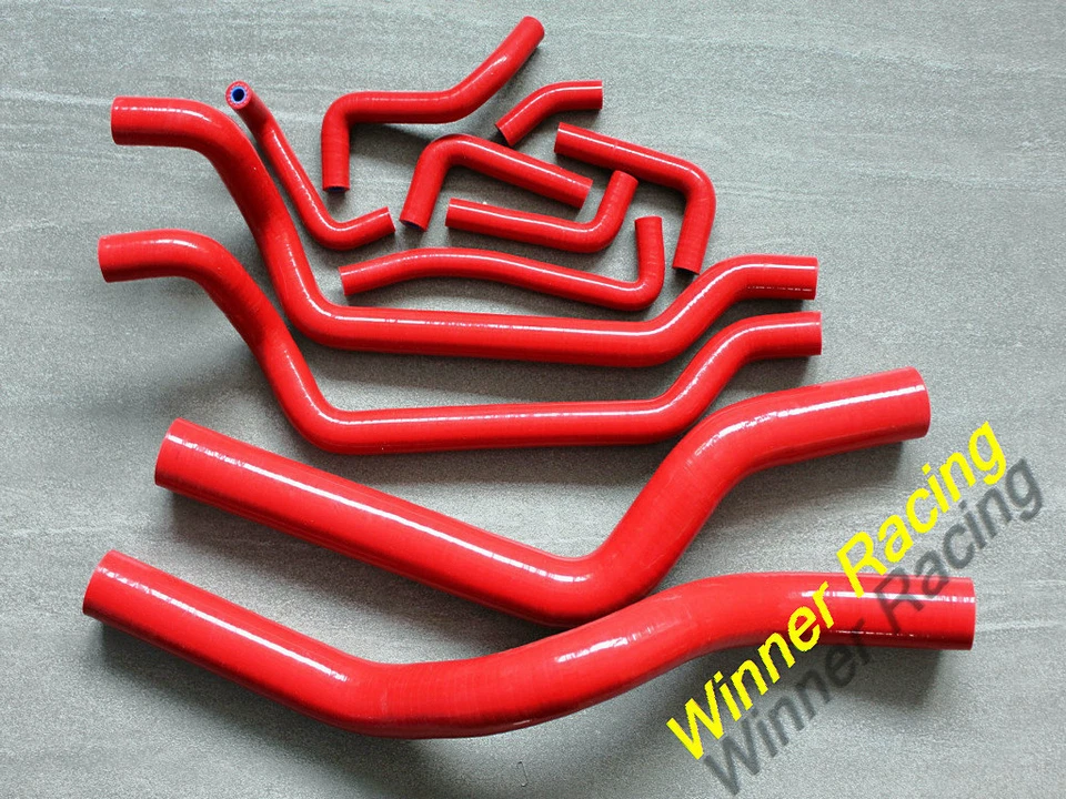 Blue Silicone Hose For Mitsubishi Eclipse 1G GSX/T 4G63T; Eagle Talon/2000 GTX - Imagem 4 de 4