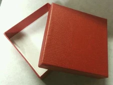 Red Gift Boxes square x 6 pieces