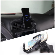 Center Console Dashboard Cell Phone Bracket Holder For Corvette C6 2005-2013 (D)