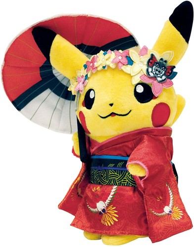 Pok Mon Kyoto Pokemon Center Original Plush Pikachu Maiko Han Limited Japan New Ebay