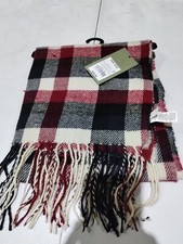 NWT Goodfellow  Co. Scarf One Size, Red Multicolored Plaid, U58