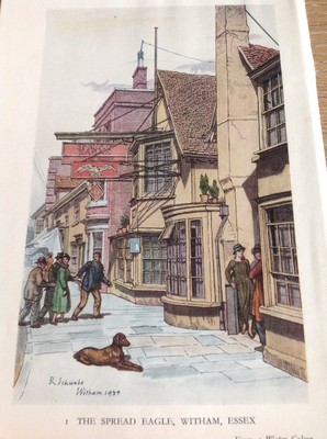 Ephemera 1954 Picture The Spread Eagle Witham Essex f1k