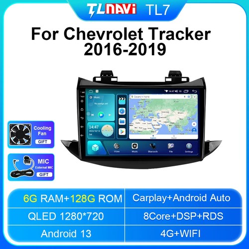Estéreo para auto Chevrolet Trax 2016-2019 con CarPlay inalámbrico y pantalla HD - Imagen 11 de 48