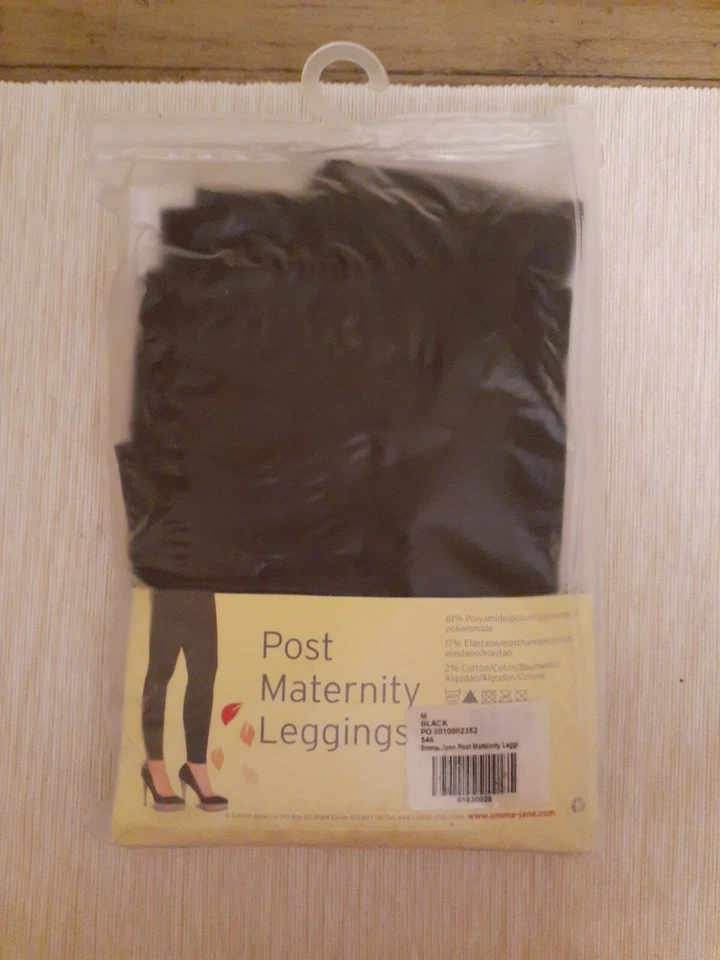 MALLAS EMMA JANE POST MATERNIDAD (NEGRAS) TALLA 546 MEDIANA ENVÍO GRATUITO  Foto 2 de 3