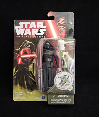 Star Wars The Force Awakens Kylo Ren 3.75'' Action Figure 2015 Hasbro NIP. Box(H)