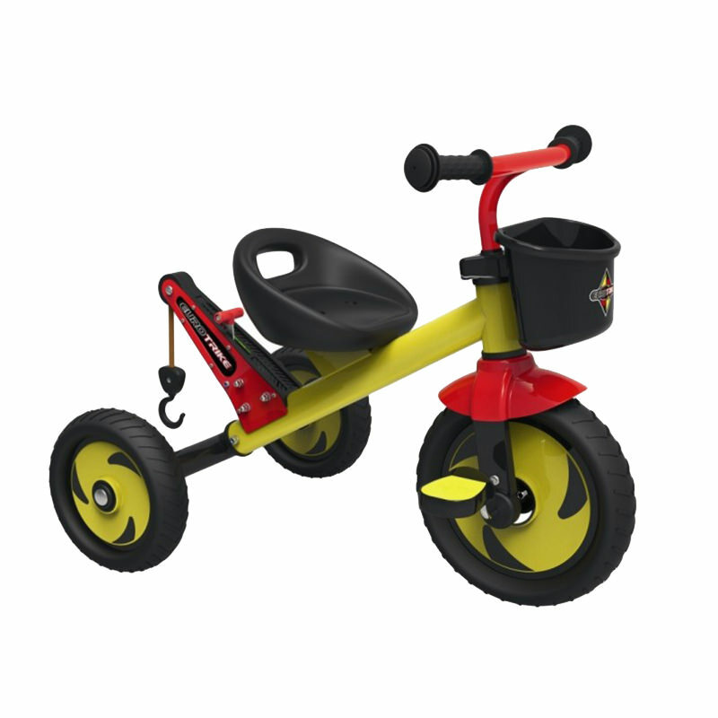 Eurotrike Tow Trike Yellow/Red Australia
