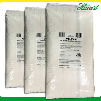 Hauert 3 x 25 KG Algenkalk Conditionneurs de Sol Zünsler ...