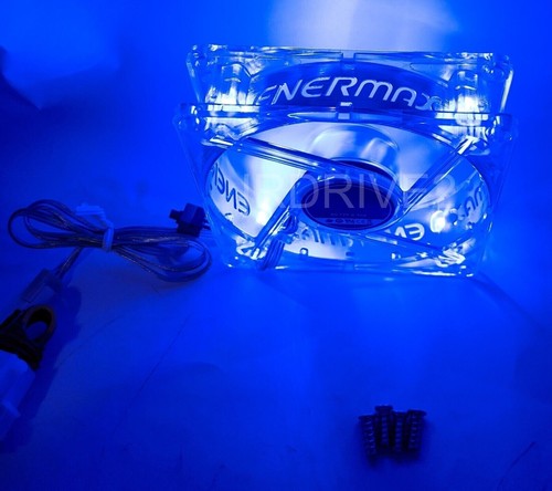 6pack: NEW Enermax Twister 90mm Blue LED 3pin 12V ON/OFF Switch Case Cooling Fan - Picture 5 of 15
