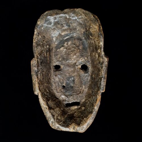 Himalayan Wooden Mask Nepal Shamanic Carved Wooden Masque Primitive Tibetan Art - Picture 8 of 13