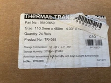 (Case of 24) DNP Thermal Transfer Ribbon - 98105659 - 4.33 in X 1476 ft