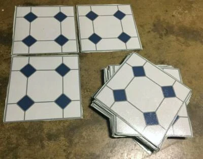 43 Adhesive Floor Tiles 30cm X 30cm New Condition Building