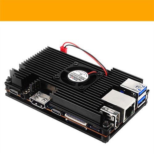 Aluminum Alloy Cooling Shell Passive Heatsink Case Accessories For Orange pi 5 - Picture 3 of 6