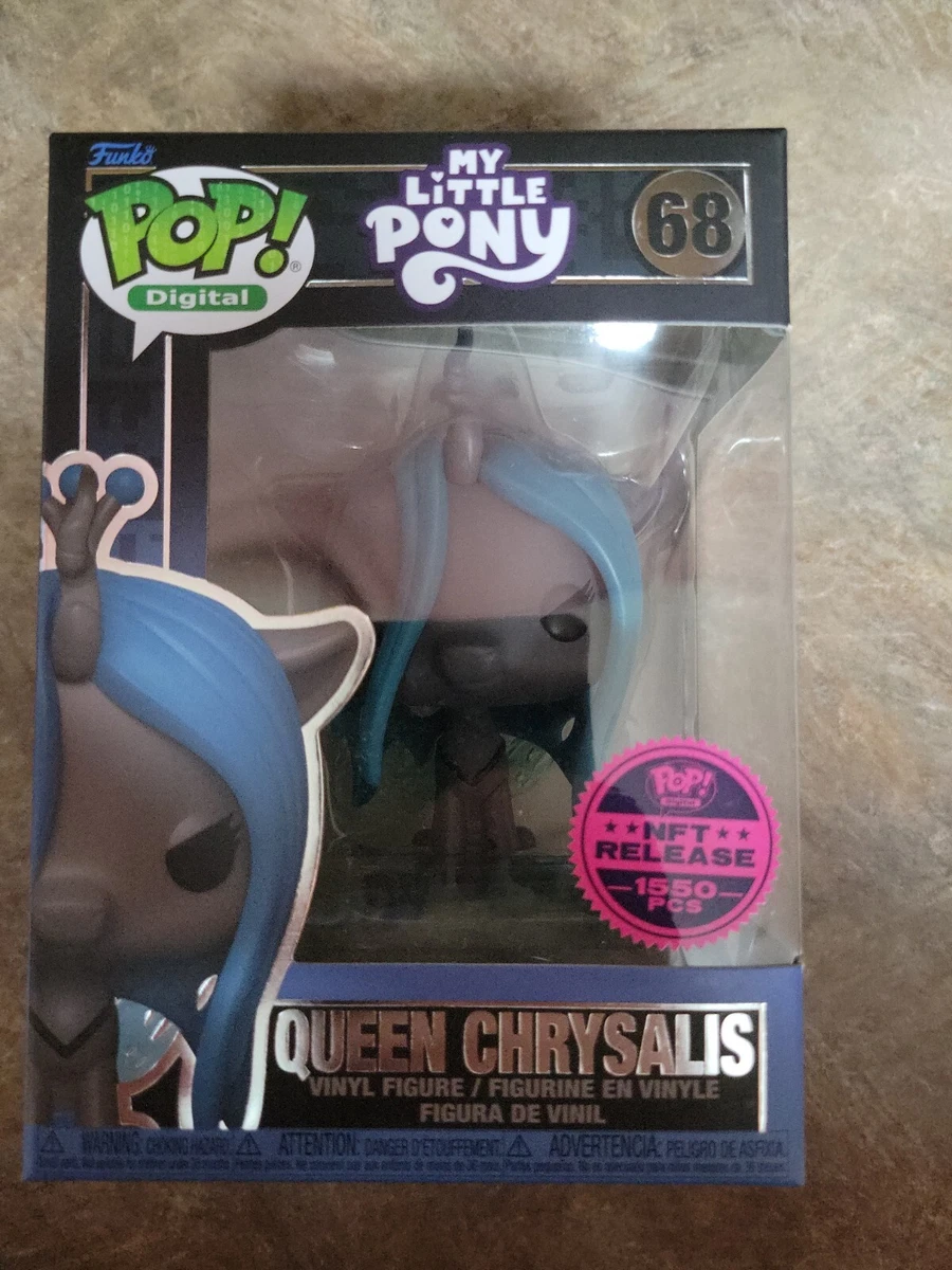 Funko Pop! Digital #68 My Little Pony Queen Chrysalis Legendary LE 1550 In  Hand!