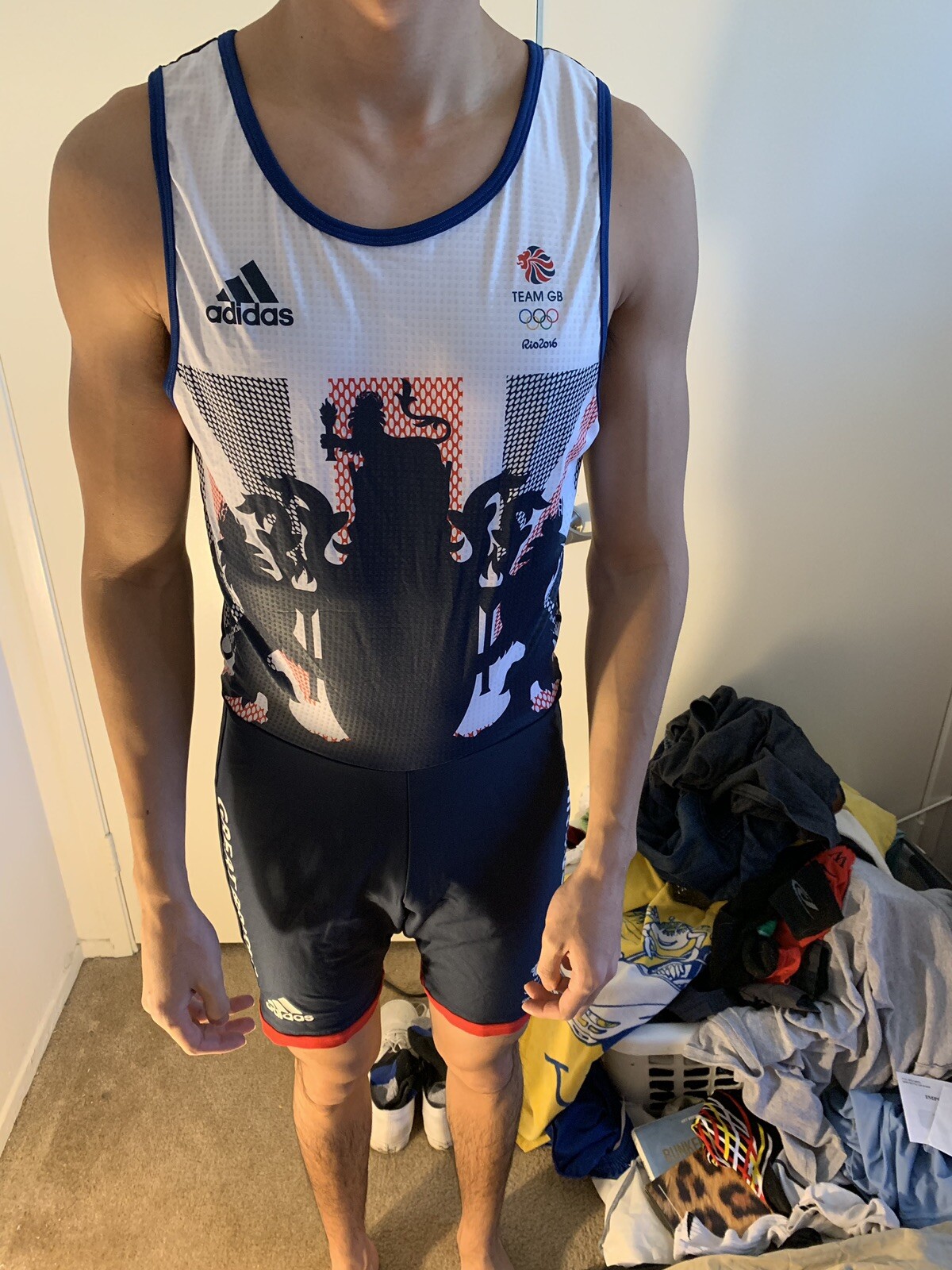 Bandiet Acrobatiek Maak leven Team GB UK Rowing XL Great Britain Crew Team Unisuit Singlet Speedsuit Uni Male | eBay Bandiet Acrobatiek Maak leven Team GB UK Rowing XL Great Britain Crew Team Unisuit Singlet Speedsuit Uni Male | eBay