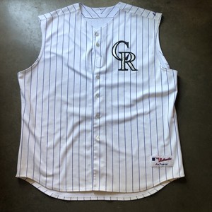 rockies black sleeveless jerseys