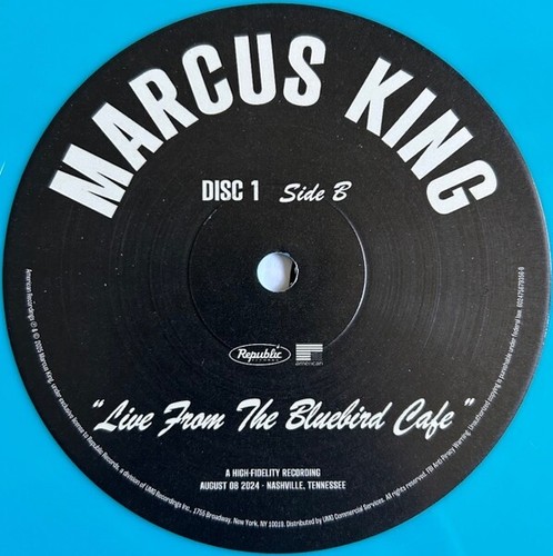 Marcus King Live From The Bluebird Cafe 2LP RSD25 Deep Sky Vinyl new&Sealed - Picture 5 of 12