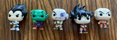 LOT 5 2020 Funko Advent Calendar Dragon Ball Z Pocket Pop 2'' FIGURES-GOKU-MORE