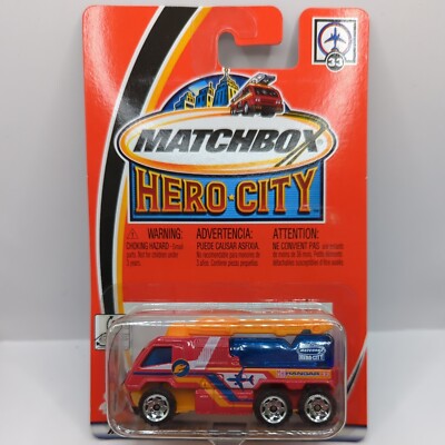 Matchbox 2003 Hero City Airport Fire Pumper hero city logo chase 33 of 75 (68)